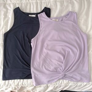 x2 Pinc Girls Tank Tops